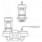 Grundfos Blind flange kit, D340mm 96525964