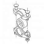 МУФТА PJE (БЕЗ ПАТРУБКОВ) GRUNDFOS Coupling 1 1/4 Style 77 Viton 00ID6742